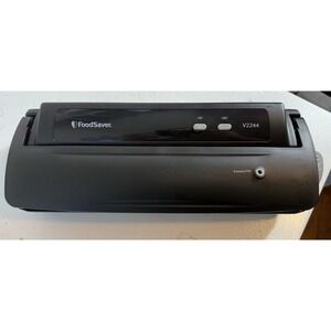Food Saver black vacuum sealer model V2244. Barely used